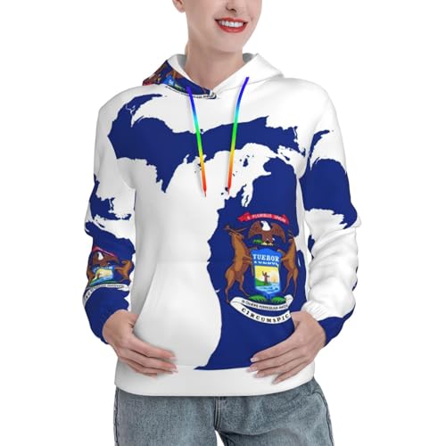 Sweatshirt Michigan doux pour femme idéal pour vos sorties cocooning