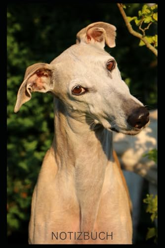 Notizbuch Galgo, Buch: Das perfekte Geschenk für Windhund Liebhaber & Hunde Fans, mit Hundemotiv: Tagebuch, Journal, Taschenbuch, Kalender, Notebook ... Figur, Deko, Hunderasse, Bilder, Züchter