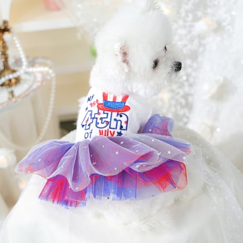 Vestido 4 de Julio para Perros Mediano miniatura 2