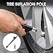KAKUPPA Air Chuck Tire Inflator Tool, 1/4 Inch FNPT Dual Head Tire Air Chuck with Quick Plug, Valve Stem Removal Tool for Tires Plug Kit and Air Compressor, Car Motorcycle Bike Tires Repair
