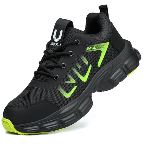 Hogent Steel Toe Shoes for Men Lightweight Comfortable Non Slip