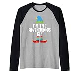 uomo i'm the adventurous elf - maglietta da elfo abbinata maglia con maniche raglan
