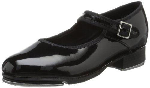 Capezio Zapato para Mujer 3800 Mary Jane Tap, Negro (Black Patent), 33.5 EU