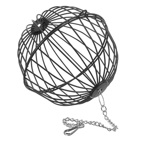 Abaodam Hamster Rabbit Feeder Ball Durable Feed Dispenser with Ventilated Design Keeps Food Dry Fresh for Rabbits Hamsters