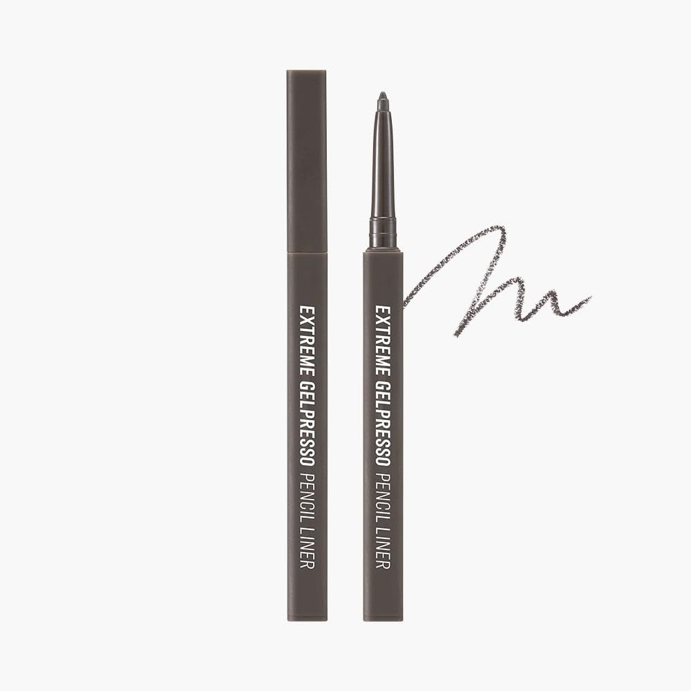 CLIO PROFESSIONAL Extreme Gelpresso Pencil Liner 04 Gray Brown