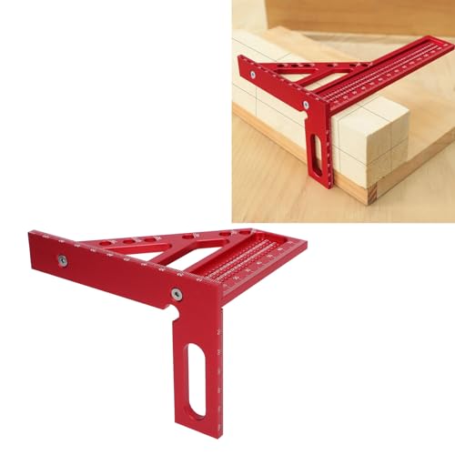 Escuadra transportadora para carpintería de aleación de aluminio miniatura 2