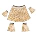 Sharplace Unisex Adultos Hawaiana Hula Mujeres Hombres Hierba Luau Accesorio De Disfraces...