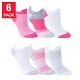 Yummie Ladies 6-pack Tabby Sock (Pink)