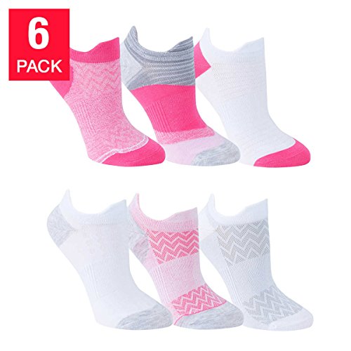 Yummie Ladies 6-pack Tabby Sock (Pink)
