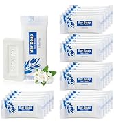 Mini Soap Bars Bulk Individually Wrapped Bulk Bar Soap 0.35 oz Travel Soap Small Hotel Soaps Toil...