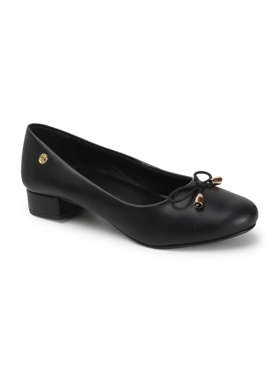 carlton london Women Comfortable Block Heel Round Toe Slip On Fashion Shoes for Daily use, Office use, Casual use-picture-10