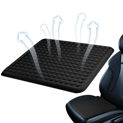 LAFANDE Cooling Gel Seat Cushion, Thickened Big Gel Seat Cushion, Non-Slip Car Cooling Seat Cushion for Long Sitting, Breathable Cool Suitable as Chair Cushion, Car Seat Cushion, Wheelchair Cushions
