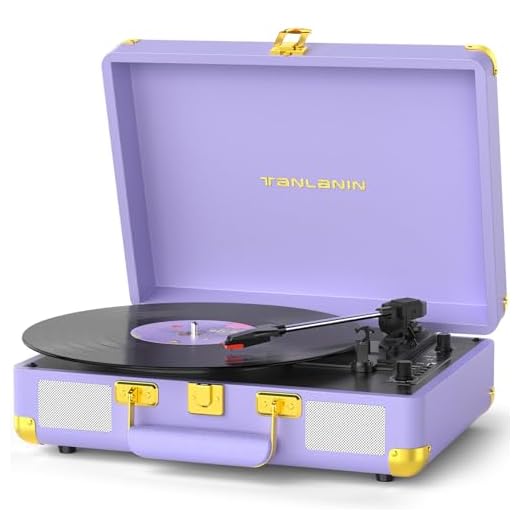 Stylish Bluetooth Vinyl Record Player