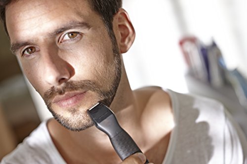 Philips Aparador de Detalhes, 4 Acessórios, Lâminas Autoafiáveis, 100% à Prova d´água – MG1100/16