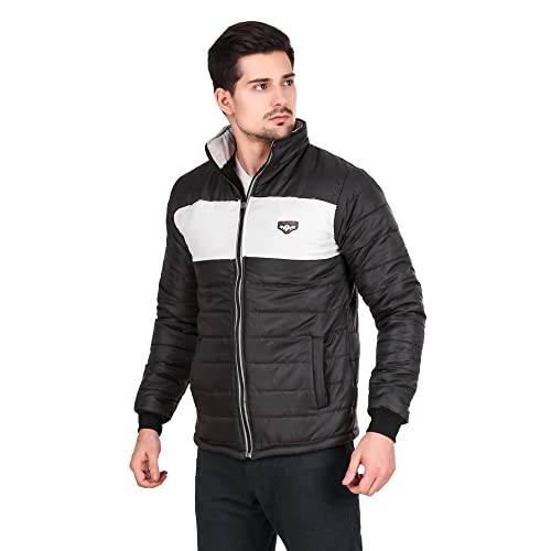 Image of Christy World Men's Regular fit Jacket (FULJJACT 08 BGRN L Green Large)