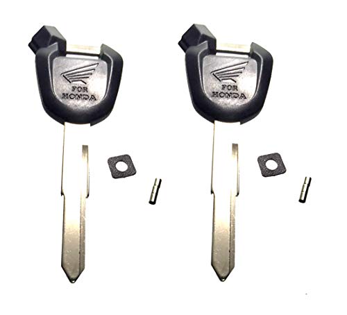 ihave Replacement For 2x Magnetic Uncut Blank Ignition key Honda PCX 125 150