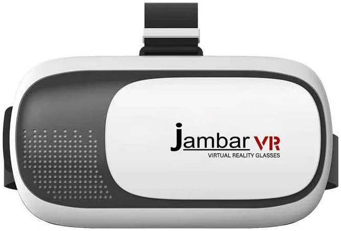 Original VR Headset Virtual Reality 3D Glasses Box for iOS Android Smartphone Virtual Reality Goggles for 4.7”-6.5” Smart Phone