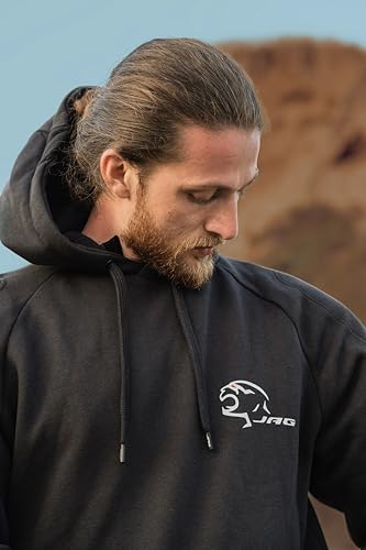 Image of JAG Motorcycle Protective Hoodie with Partial Aramid Lining, Riding Jacket