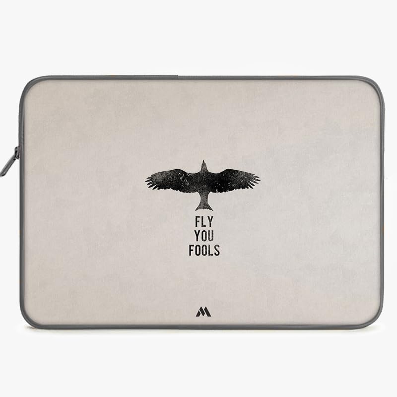 Myxtur Fly You Fools Laptop Sleeve (Gray) (17 inch) (B0CXT457KG) Amazon Price History, Amazon Price Tracker