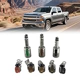 FIWARY 8pcs Transmission Solenoid kit AW55-51SN AW55-50SN Fits for Saturn Lancia Thesis Maxima Quest 2002-2008 Replace OE AF33-5 AW235 RE5F22A Control Solenoid Valve