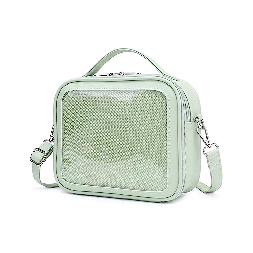 Image of Compact Square Ita Crossbody Purse Pin Display Messenger Shoulder Bag | Shoulder Bag Suits Cosplay And Daily Commutes