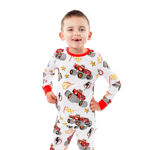 Blaze and the Monster Machines Boys Pyjamas - Snuggle Fit - 4 to 5 Years