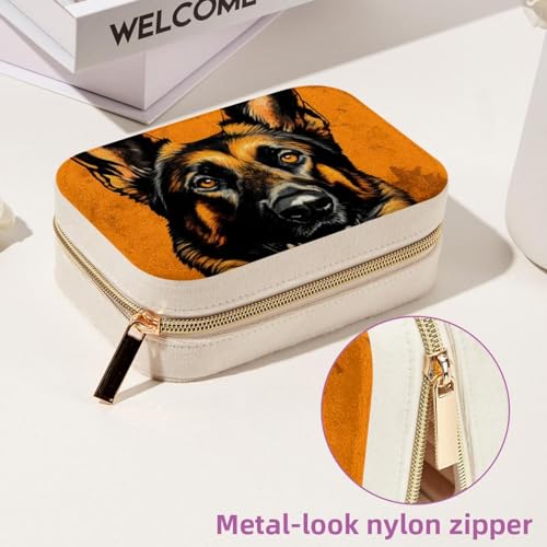 Boîte à bijoux double couche Collie pour sublimer votre coiffeuse - 7