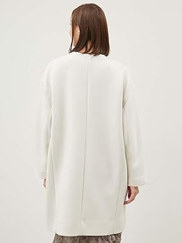 [ミラオーウェン] ノーカラーフラップPK付きポンチコート 09WFC2510. Amazon | [ミラオーウェン] ノーカラーフラップPK付きポンチコート