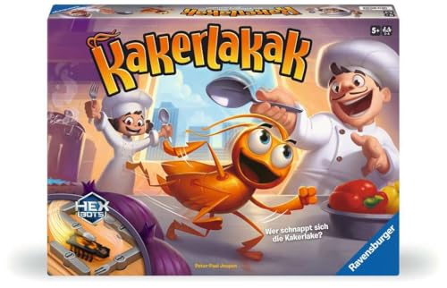 Ravensburger 20800 - Kakerlakak - Aktionsspiel mit elektronischer...