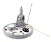 Tabletop Buddha Statue Zen Garden with Sand Rock Rake Candle Holder Incense Burner Home Decor