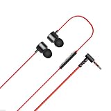 LG QuadBeat 3 LE630 LG G5 G4 G3 con canales de suscripción auriculares internos Rojo Negro