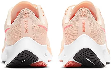 Nike Women's WMNS AIR Zoom Pegasus 37 Running Shoe, Crimson Tint Crimson Pulse Crimson Bliss White Black, 7 | Image 5
