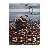 YYHWHJDE Superweiche Decke in Kaffeebohnen-Qualität, 203,2 x 152,4 cm, leicht, warm, langlebig, geeignet für Bett, Sofa