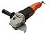 Produktbild Black+Decker Winkelschleifer (mit 3-Positionen-Zusatzhandgriff, 1200 W, 125 mm, Nullspannungsschalter, Spindelarretierung, Sanftanlauf, rutschfester Gehäusegriff, zum Schleifen, Entrosten)
