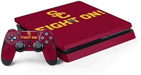Skinit Decal Gaming Skin Compatible with PS4 Slim Bundle - Officially Licensed University of Southern California USC Design