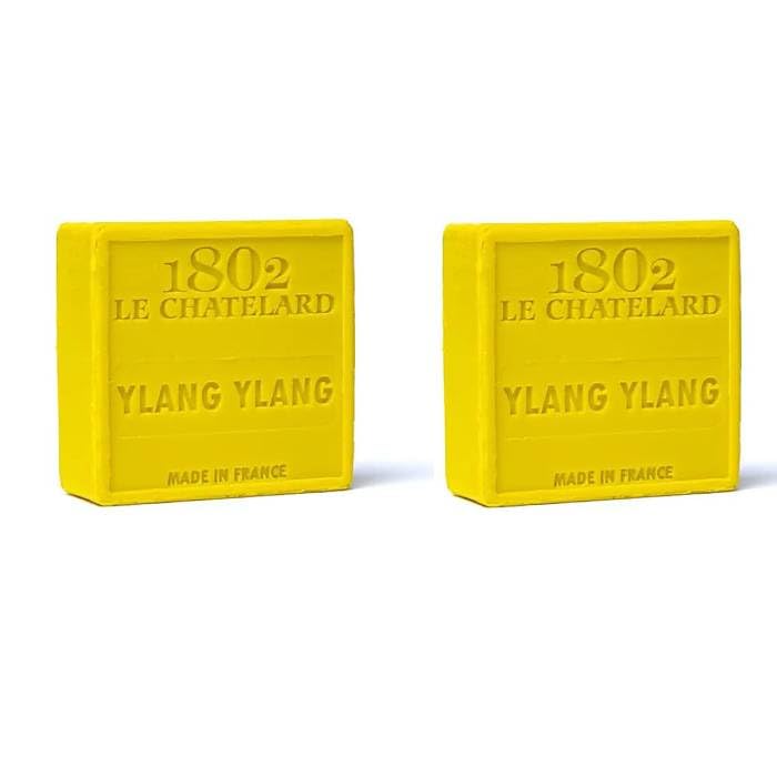 Pack 2x Jabón de Marsella Natural con Ylang Ylang 100g | Cuadrado