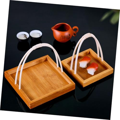 Bandeja pequeña para sushi y snacks Operitacx miniatura 6