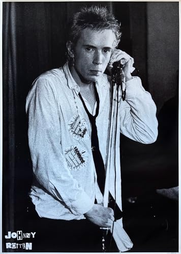 Affiche Sex Pistols Johnny Rotten grand poster mural rock