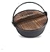 wok Ustensiles de cuisine En fer Stock Pot Pan Non Coquiné Fer à repasser Gaz/Induction Cuisinière Universal 24cm