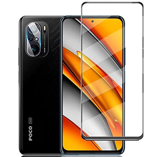 Kit Capa Anti Impacto para Xiaomi POCO F3 5g + Película 3D Vidro Full + Película Câmera