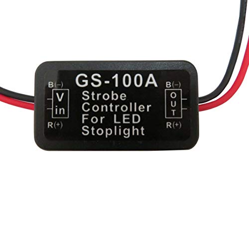 Jem&Jules 2Pcs Flash Strobe Controller Car Flasher Module For Brake Light Tail Stop Light #TOP4