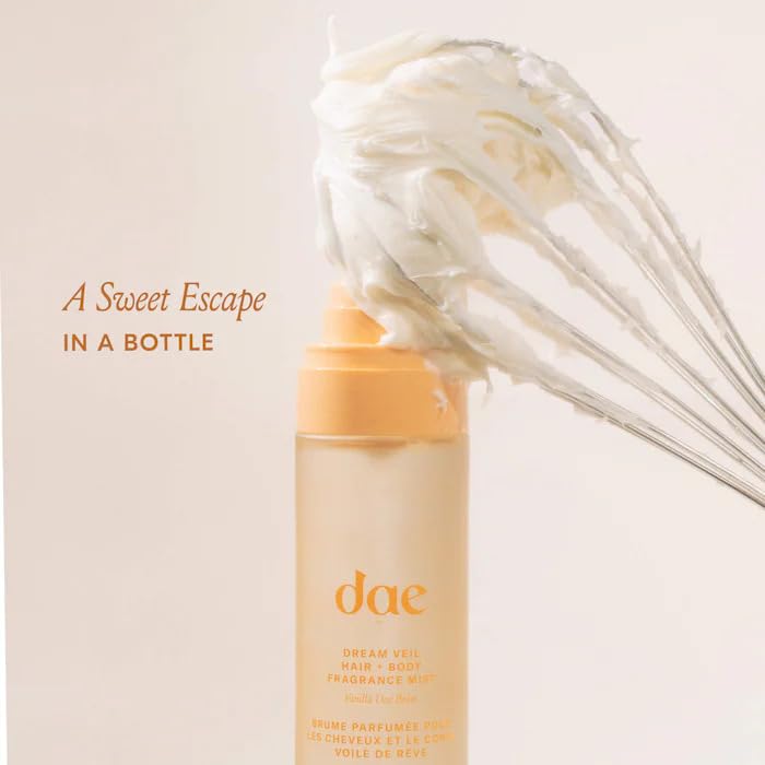DAE Hair Dream Veil Hair + Body Fragrance Mist Signature Vanilla Scent (2.7 oz)