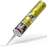 XFasten White Silicone Caulk 10.1 oz 100% Silicone...