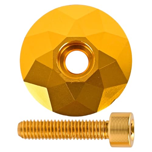 NUEAYMS Road Bike Front Fork Stem Top Caps Bicycles Headsets Caps & Screw Bike Top Tube Caps Decorative Covers for Road Bike Stem