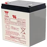 Yuasa Taiwan NP4-12 12V 4Ah Sealed Lead Acid Rechargeable Battery – Replacement for...