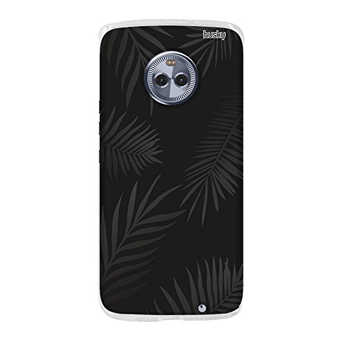 Capa Personalizada para Moto G6 Plus - Palmeiras Preto, Husky, Proteção Completa (Carcaça+Tela), Pre