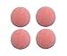 Tornado Official Foosballs Tournament Balls Commercial Quality - Play Like The Pros (4 Balls, Red)