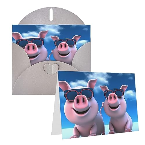 LDTVSFZQ 4C` x 6C` 󔒂̃O[eBOJ[h t @ m[gJ[h ʔ 3D sM[ TL[J[h NX}X zf[ a  LO