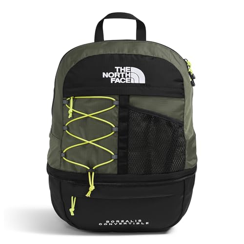Image of The North Face Borealis Convertible Pack, New Taupe Grn /Blk /Fizz Lime, OSFA