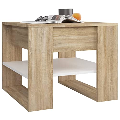 Table basse bois d'ingénierie compacte pour ranger et désencombrer le salon - 7